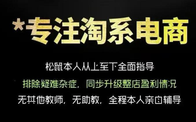 松鼠会电商VIP课程,从基础布局到高阶优化,助你掌握淘宝运营逻辑,提升店铺流量与转化(更新0815) 松鼠会电商VIP课程,从基础布局到高阶优化,助你掌握淘宝运营逻辑,提升店铺流量与转化(更新0815)