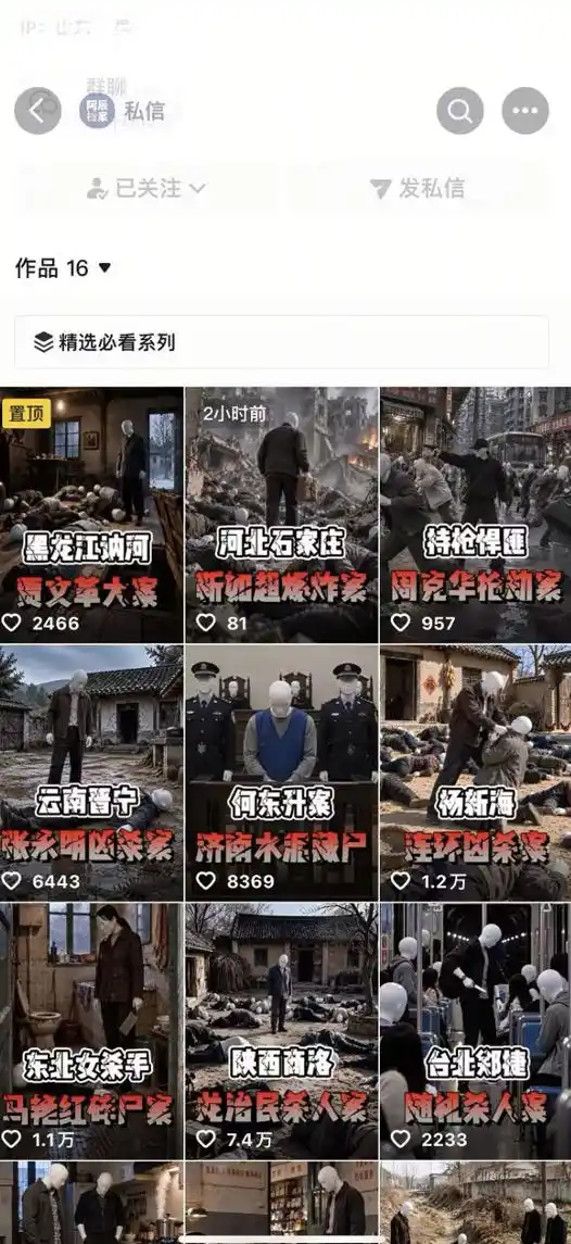 抖音8W粉丝博主的AI纪实大案还原教学，新人也能做出百W播放的悬疑内容，抓住AI风口红利，用AI讲好每一个真实故事-三禾网络