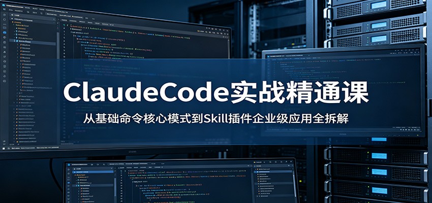 ClaudeCode实战精通课：从基础命令核心模式到Skill插件企业级应用全拆解-三禾网络