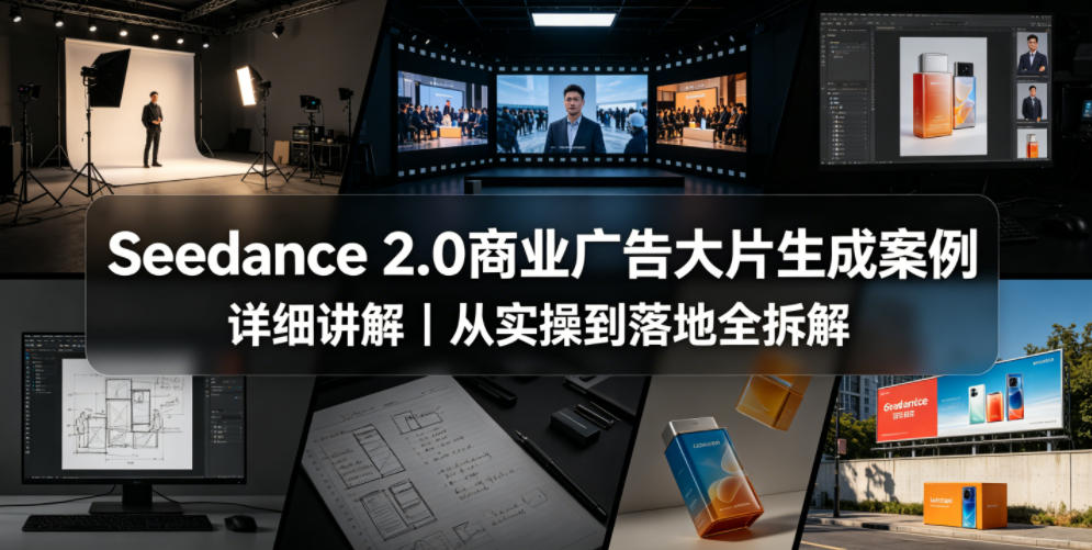 Seedance 2.0商业广告大片生成案例详细讲解｜从实操到落地全拆解-三禾网络