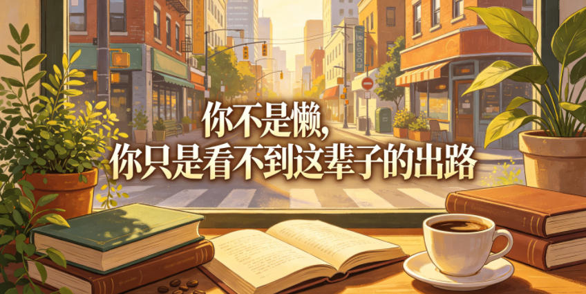 付费文章：你不是懒，你只是看不到这辈子的出路-三禾网络