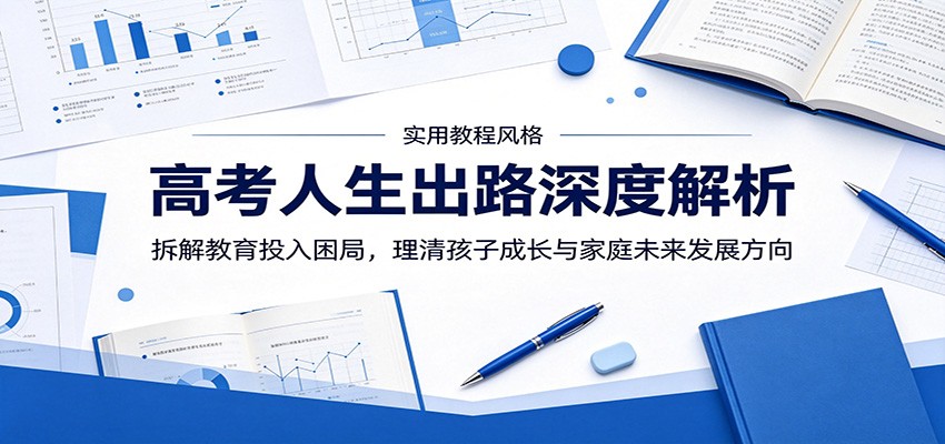高考人生出路深度解析:拆解教育投入困局,理清孩子成长与家庭未来发展方向-三禾网络