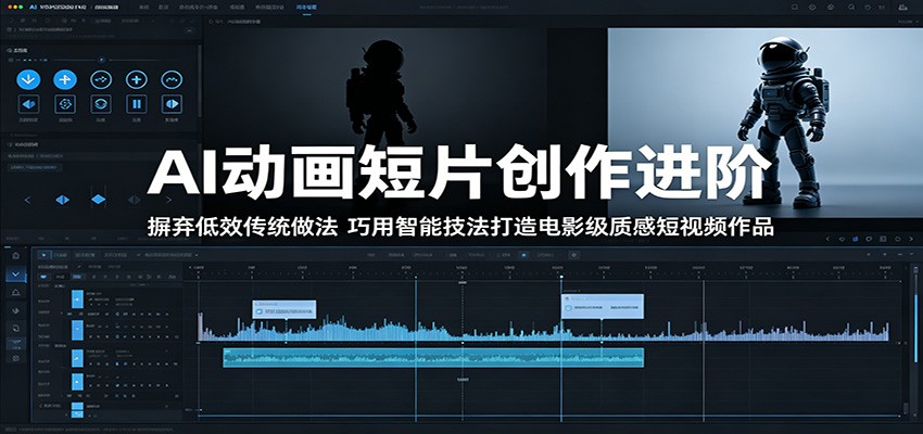 AI动画短片创作进阶：摒弃低效传统做法，巧用智能技法打造电影级质感短视频作品-三禾网络