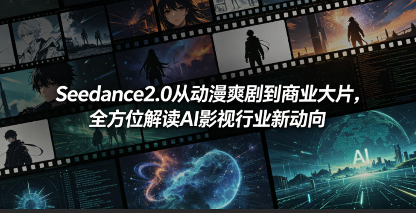 Seedance2.0从动漫爽剧到商业大片，全方位解读AI影视行业新动向-三禾网络