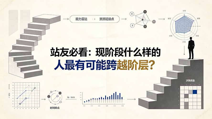 付费文章:站友必看:现阶段什么样的人最有可能跨越阶层?-三禾网络