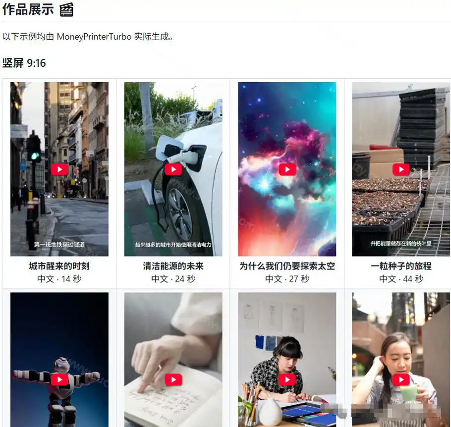 Github惊人132 k stars项目！AI自动生成短视频工具，根据主题或关键词自动生成视频-三禾网络