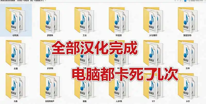 请称爆硬盘！Adobe 和 达芬奇 官方提供的高品质免版税音效库， 10000+ 免费商用音效合集，已离线打包-三禾网络