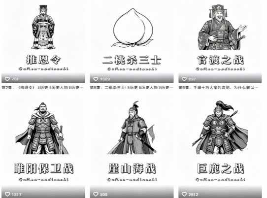 抖音历史博弈思维赛道变现：读懂人性权谋看透规则底层逻辑，提升格局破局人生，伙伴计划+精选独家收益-三禾网络