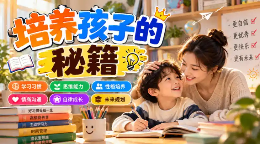 某公众号付费文章：培养孩子的秘籍-三禾网络