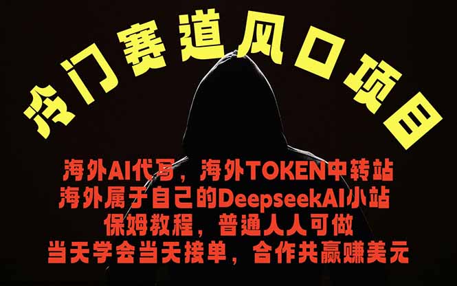 冷门赛道风口项目 海外AI代写！0成本运作完全免费！当天注册当天接单，接单接到手抽筋，无脑…-三禾网络