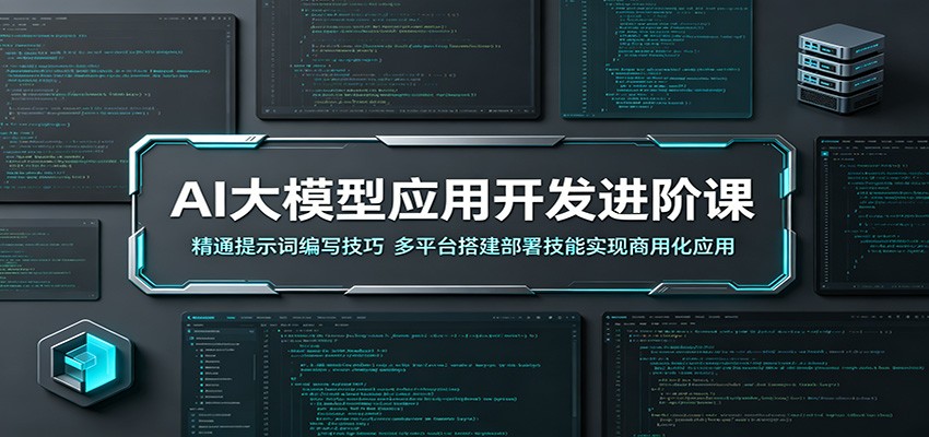 AI大模型应用开发进阶课：精通提示词编写技巧，多平台搭建部署技能实现商用化应用-三禾网络