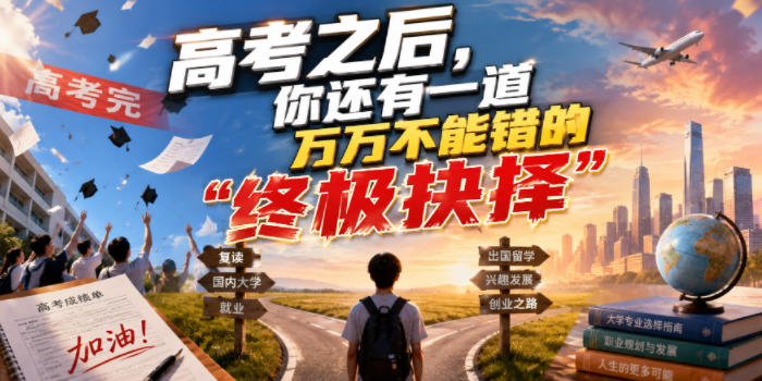 付费文章：高考之后，你还有一道万万不能错的“终极抉择”-三禾网络
