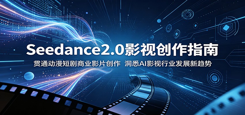 Seedance2.0影视创作指南：贯通动漫短剧商业影片创作，洞悉AI影视行业发展新趋势-三禾网络