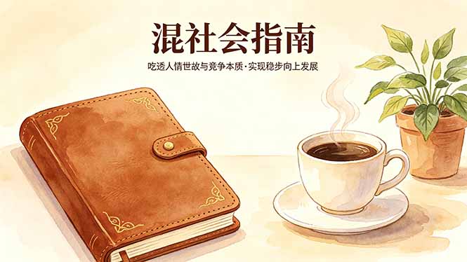 付费文章：混社会指南，吃透人情世故与竞争本质，实现稳步向上发展-三禾网络