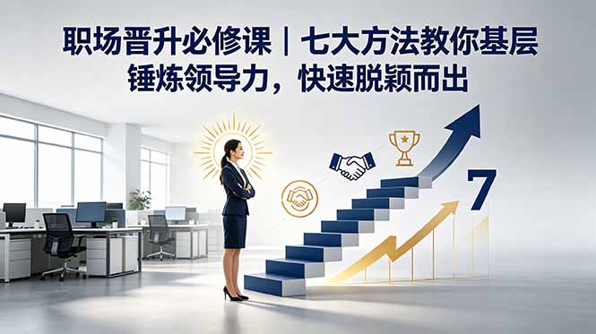 付费文章：职场晋升必修课｜七大方法教你基层锤炼领导力，快速脱颖而出-三禾网络