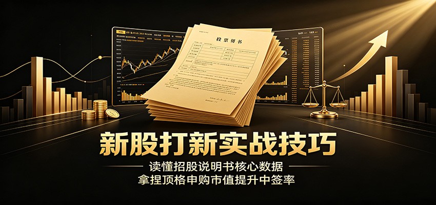 新股打新实战技巧:读懂招股说明书核心数据,拿捏顶格申购市值提升中签率-三禾网络