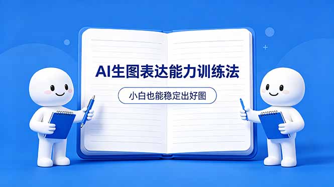 AI生图不是做漂亮图，而是表达能力。这套方法让小白也能稳定出好图-三禾网络