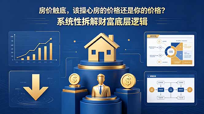 付费文章：房价触底，该操心房的价格还是你的价格？系统性拆解财富底层逻辑-三禾网络