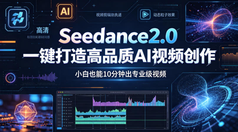 Seedance2.0一键打造高品质AI视频创作，小白也能10分钟出专业级视频-三禾网络