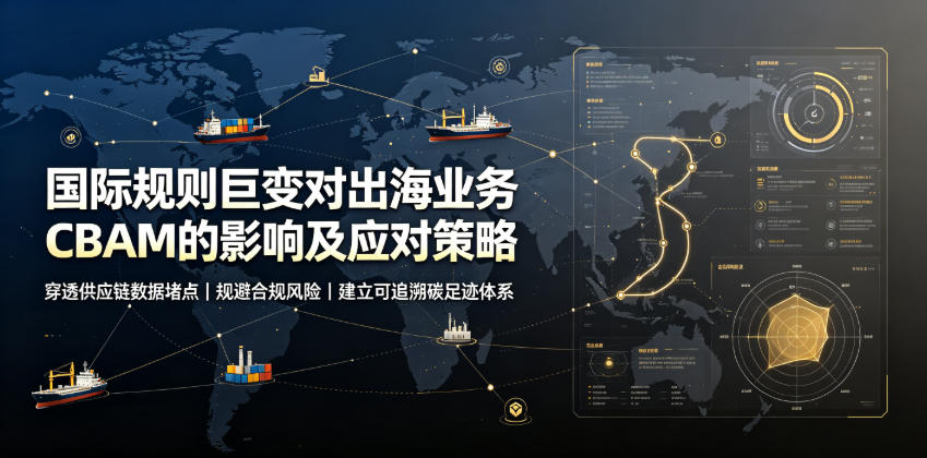 国际规则巨变对出海业务CBAM的影响及应对策略，帮助企业穿透供应链数据堵点，规避合规风险-三禾网络