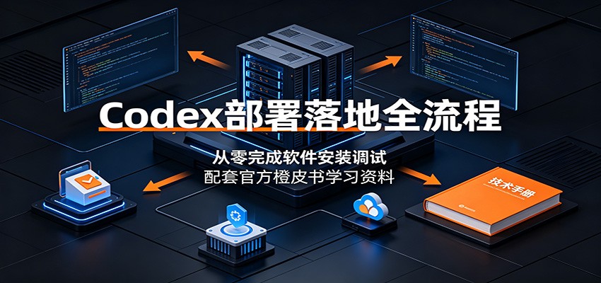 Codex部署落地全流程：从零完成软件安装调试，配套官方橙皮书学习资料-三禾网络