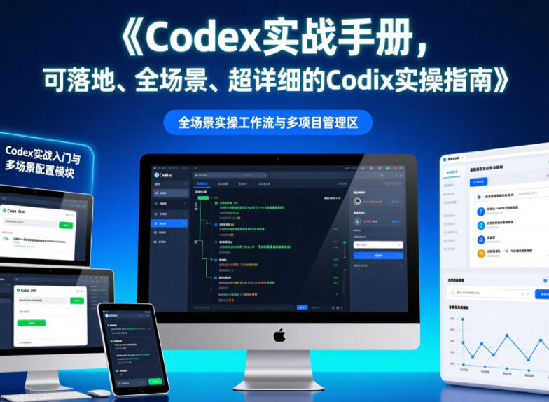 Codex实战手册，可落地、全场景、超详细的Codex实操指南-三禾网络