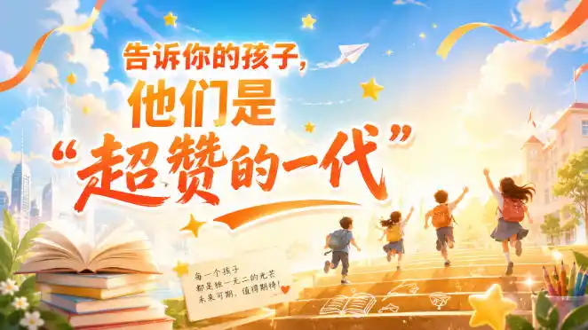 某付费社群专属文章：告诉你的孩子，他们是“超赞的一代”。-三禾网络