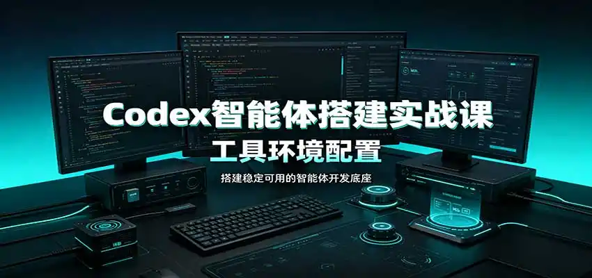 Codex智能体搭建实战课：工具环境配置，自定义技能开发，多业务自动化教学-三禾网络