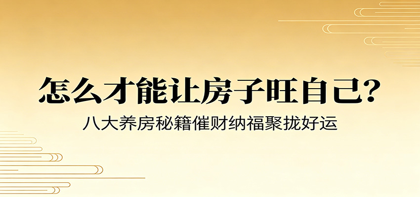 付费文章《怎么才能让房子旺自己？》八大养房秘籍催财纳福聚拢好运-三禾网络
