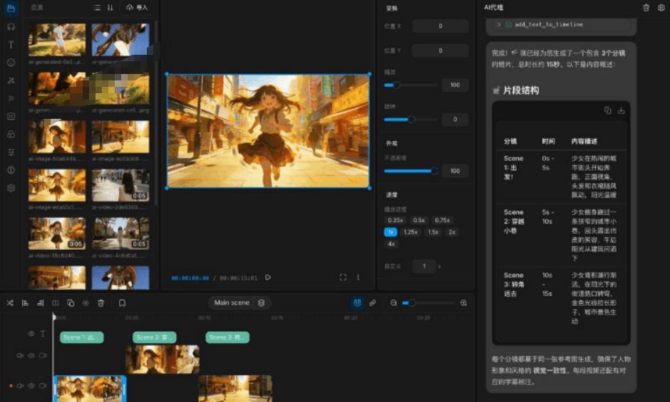 开源“剪映CapCut”替代品，居然支持一键生成视频字幕？还可在线AI剪辑视频，这也太爽了吧Cutia-三禾网络