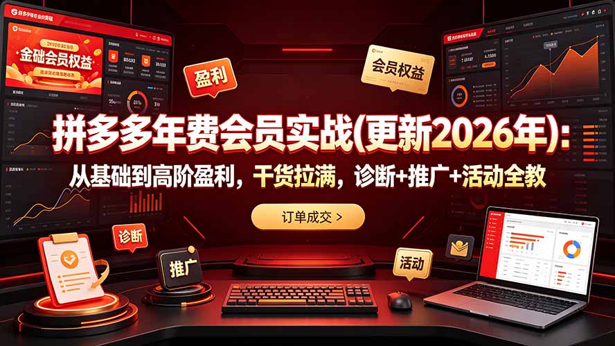 拼多多年费会员实战(更新2026年-三禾网络