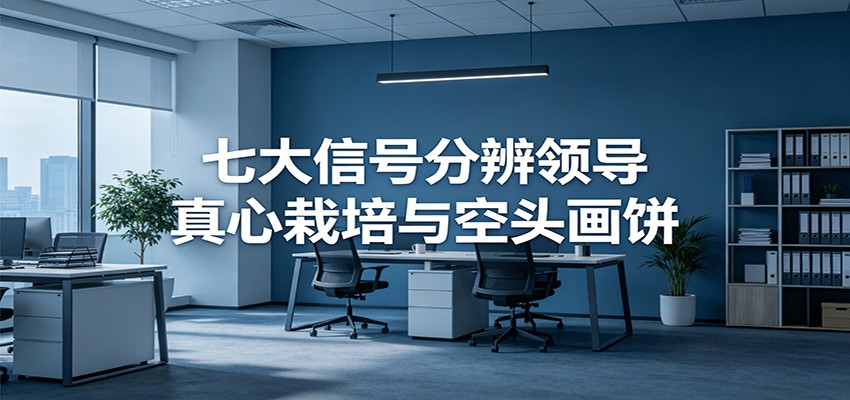 付费文章《七大信号分辨领导真心栽培与空头画饼》读懂管理背后人性逻辑-三禾网络