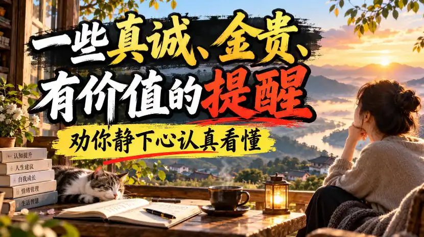 付费文章：一些真诚、金贵、有价值的提醒，劝你静下心认真看懂-三禾网络