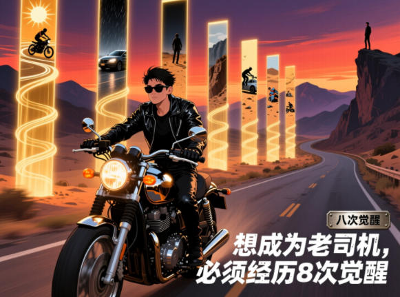 付费文章：想成为老司机，必须经历8次觉醒-三禾网络